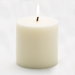 1 of 3: richland 4 x 4 light ivory pillar candle