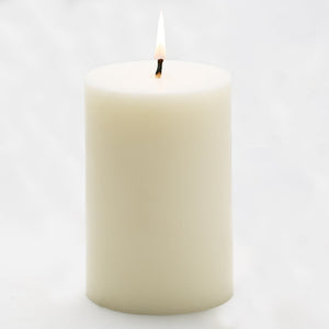 1 of 4: richland 4 x 6 light ivory pillar candle