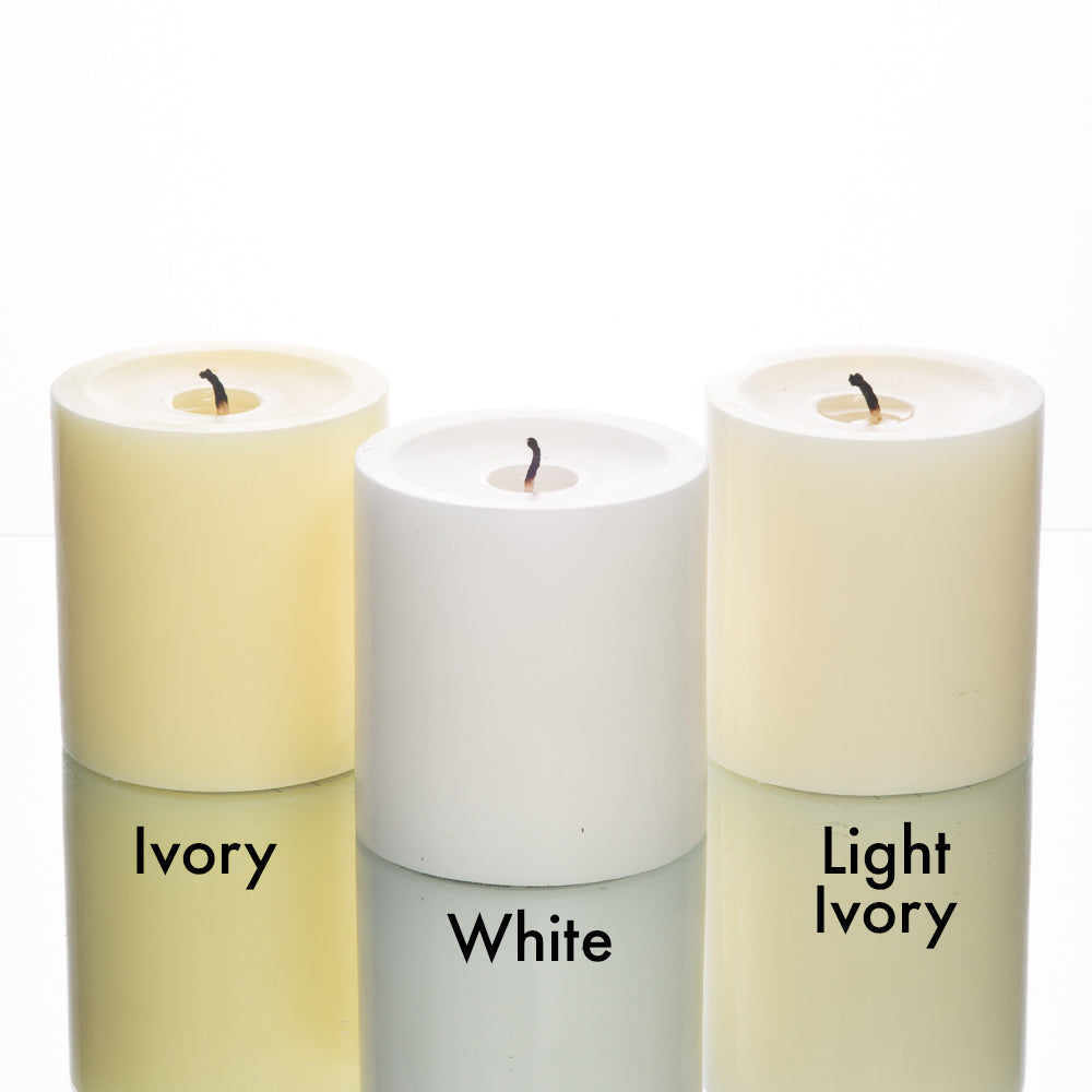 Richland Pillar Candle 2"x3" Ivory Set of 20 - view 2
