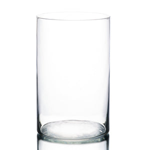 1 of 3: Richland Wide Cylinder Vase 6" x 10"