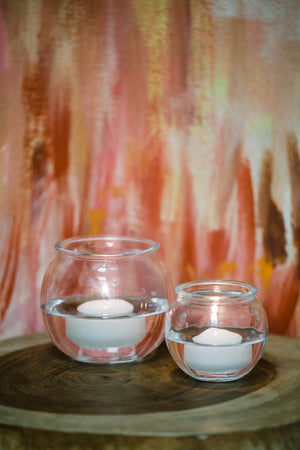 3 of 4: Richland Bubble Ball Vase with Rim 3" Set of 48
