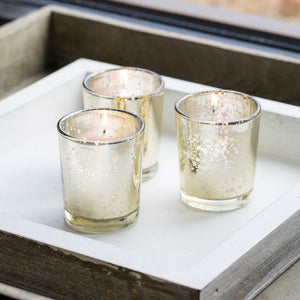 3 of 4: Richland Metallic Gold Mercury Votive Holders Set of 72