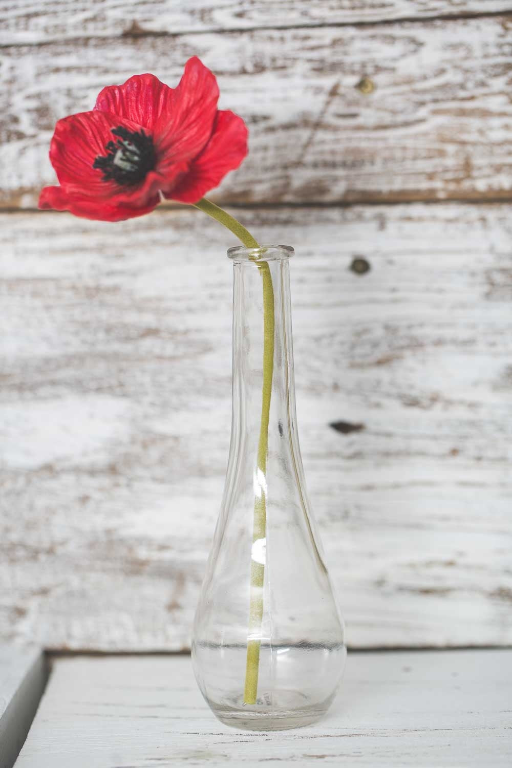 richland clear round teardrop bud vase 7 set of 48 - view 3