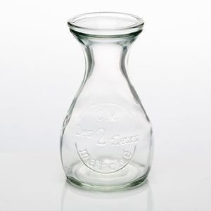1 of 3: richland glass bud vase clear teardrop set of 36