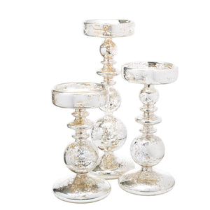1 of 5: richland pillar holders unique mercury bubble set of 3