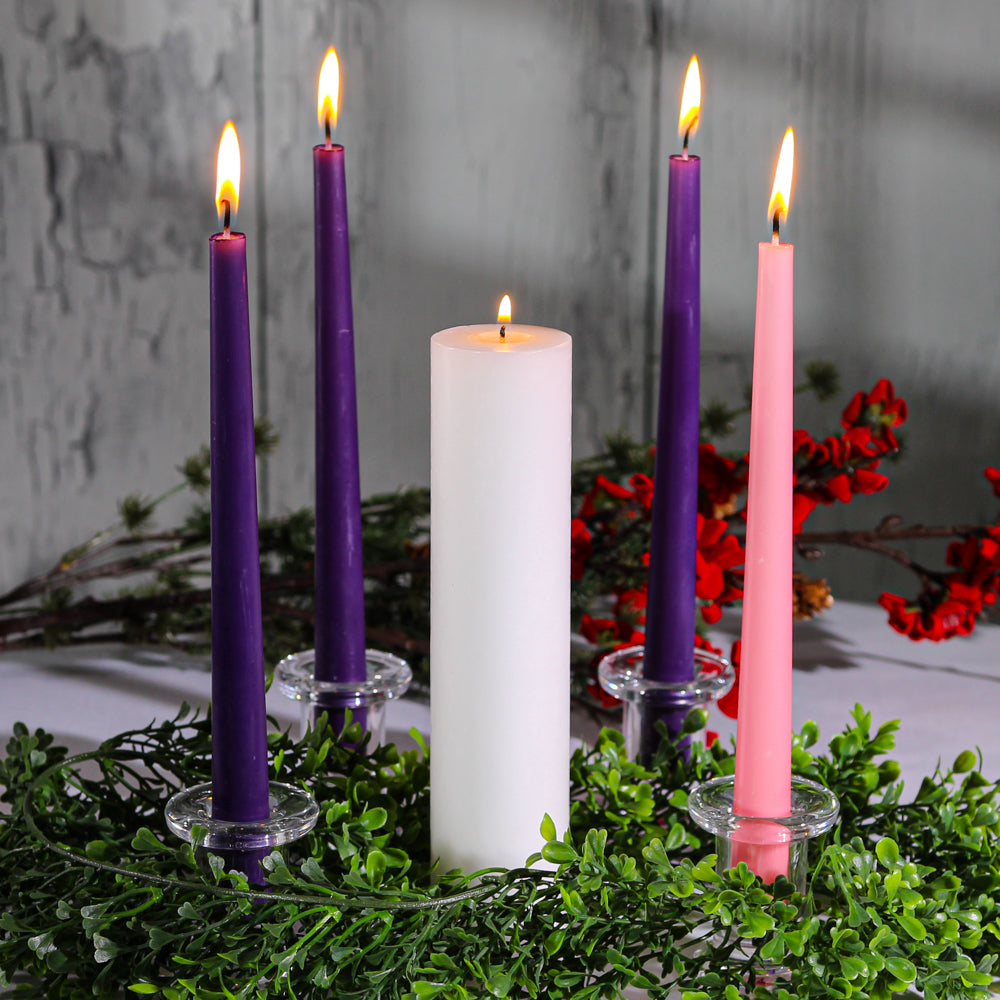 Richland Taper Candles 10" Purple Set of 50 - view 3