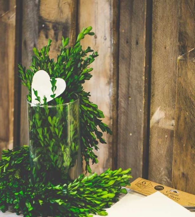Richland Preserved Boxwood Garland 70" - view 3