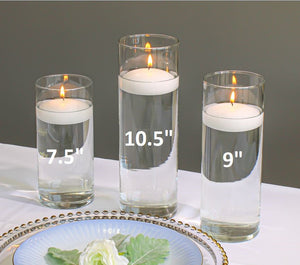 4 of 4: Eastland Cylinder Vase 3.25"x9" Set of 12