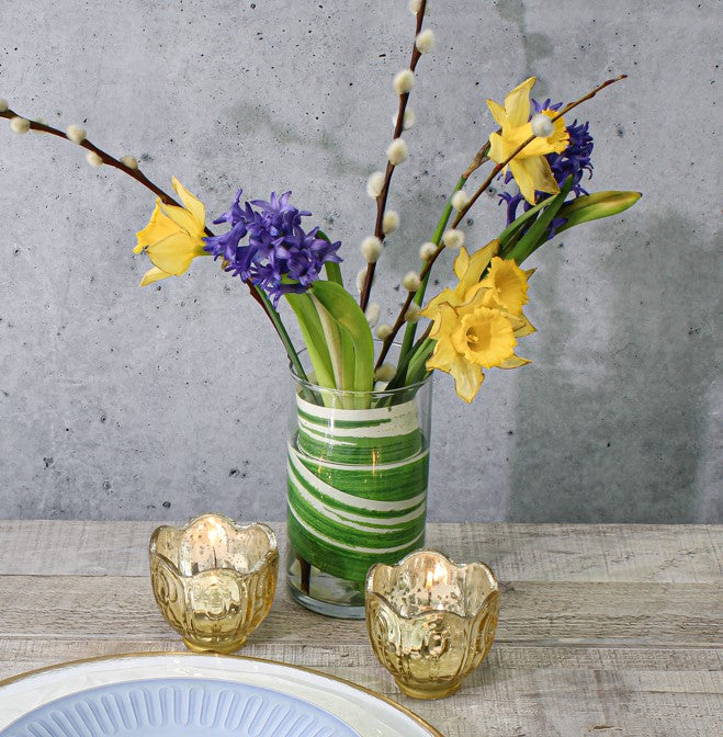 Gold Carraway Votive Holders Set of 6 - view 2