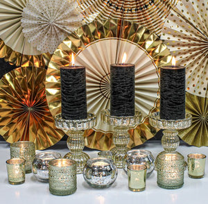 2 of 3: Richland Rustic Pillar Candle