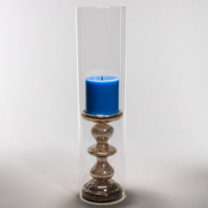 3 of 7: Glass Chimney Candle Shade 4" x 18" – Set of 2