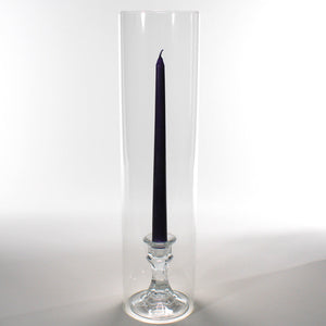 5 of 7: Glass Chimney Candle Shade Set of 3 – Slim Candle Holders, 15", 17" & 19"