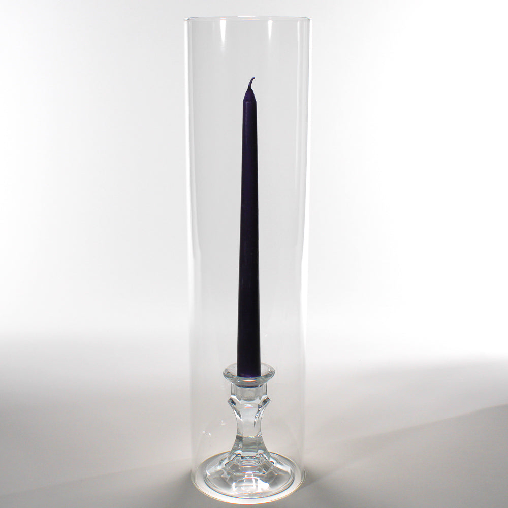 Glass Chimney Candle Shade 4" x 18" – Set of 2 - view 5