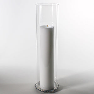 6 of 8: Glass Chimney Candle Shade 4" x 16" – Set of 12