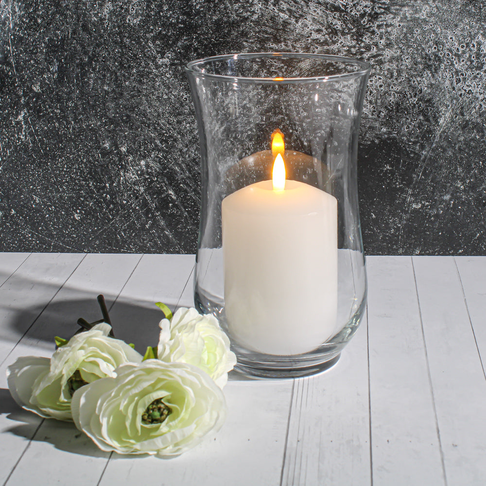 Richland 3"X4" Bullet LED Wax Candle White