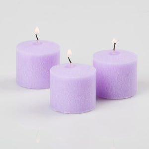 1 of 3: Richland Votive Candles Lavender Scented 10 Hour Set of 288