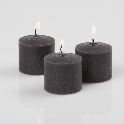Richland Votive Candles Unscented Black 10 Hour Set of 144 - view 1