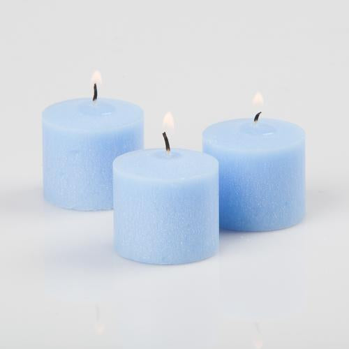 Richland Votive Candles Unscented Light Blue 10 Hour Set of 144 - view 1