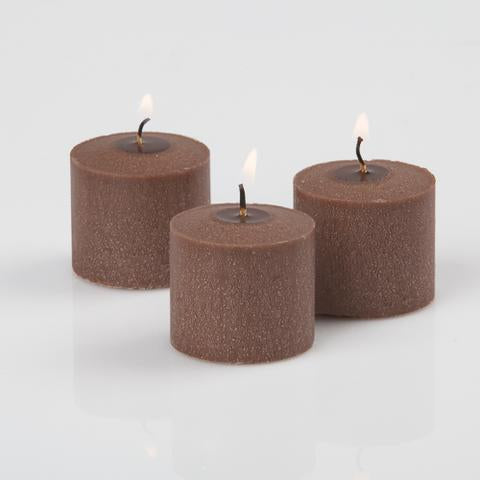 Richland Votive Candles Brown Cinnamon Bun Scented 10 Hour Set of 72