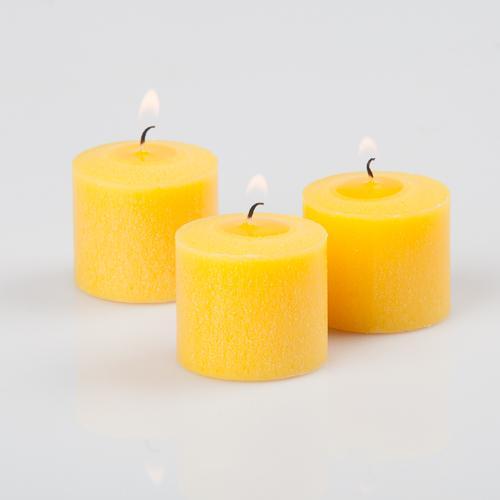 Richland Votive Candles Yellow Lemon Meringue Scented 10 Hour Set of 12 - view 1