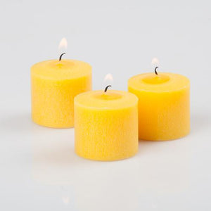 1 of 4: Richland Votive Candles Unscented Yellow 10 Hour Set of 288