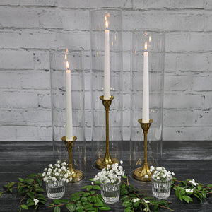 2 of 3: Richland Taper Candles 10" White Set of 50