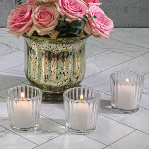 2 of 3: Richland Votive Candles White Fresh Laundry Scented 10 Hour Set of 288