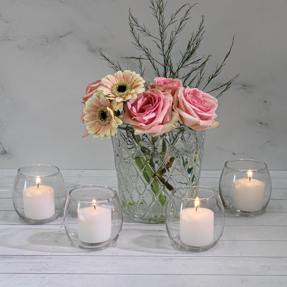 Richland Votive Candles Unscented White 10 Hour Set of 72 - view 3