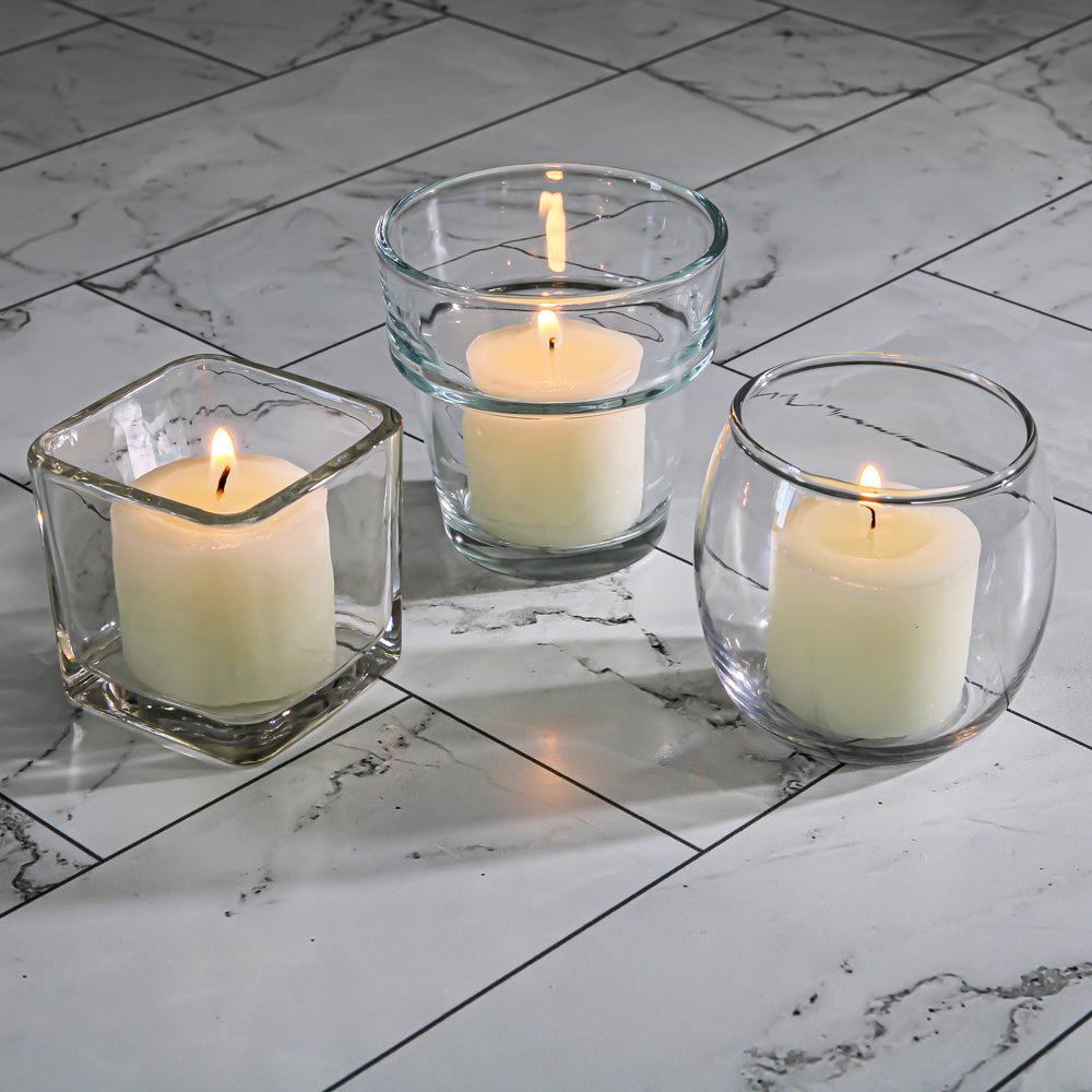 Richland Votive Candles Unscented Light Ivory 10 Hour Set of 144