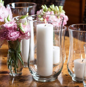 4 of 4: Eastland Adena Hurricane Vase 10.5" Set of 12