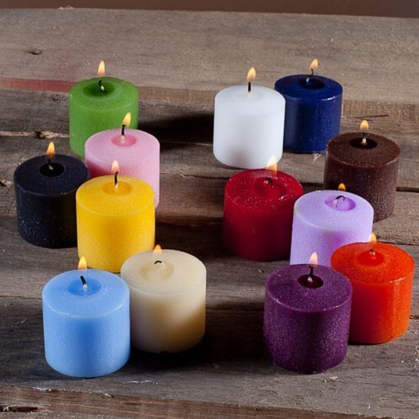 Set of 144 Assorted 10 Hour Scented Richland Votive Candles - view 2
