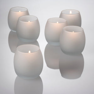 1 of 4: eastland petite hurricane votive candle holder frosted set of 144