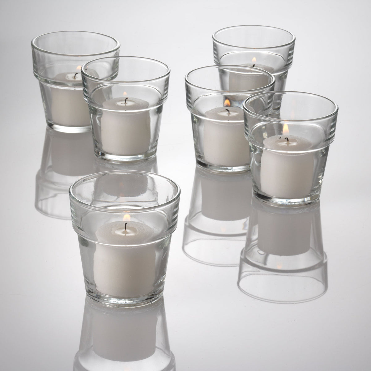 eastland flowerpot votive candle holder set of 72 - view 1