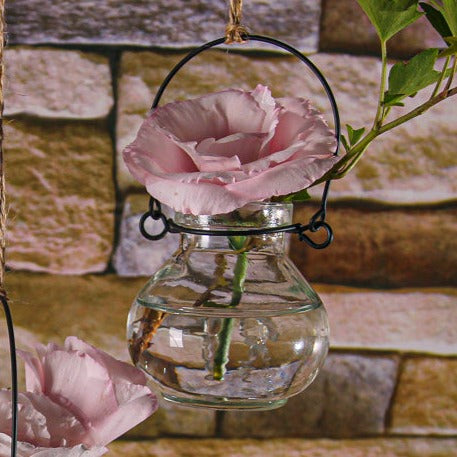 Richland Vintage Jar Hanging Glass Vase Set of 12 - view 2