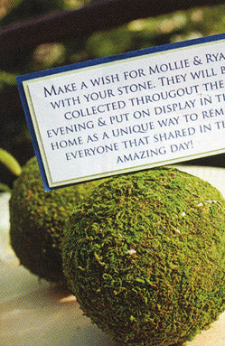 2 of 2: Natural Moss Balls 2 Inch (6 balls)