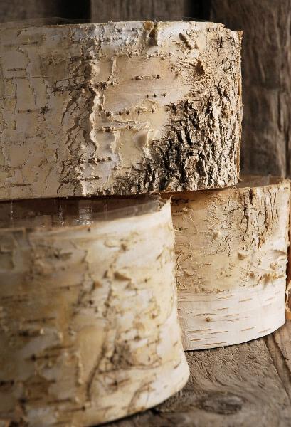 birch bark planter pot 6 5x 3 5 inch - view 3