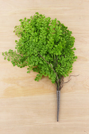 1 of 3: Artificial Maidenhair Fern Bush 18"