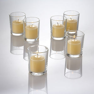 3 of 4: richland votive candles ivory vanilla scented 10 hour set of 144
