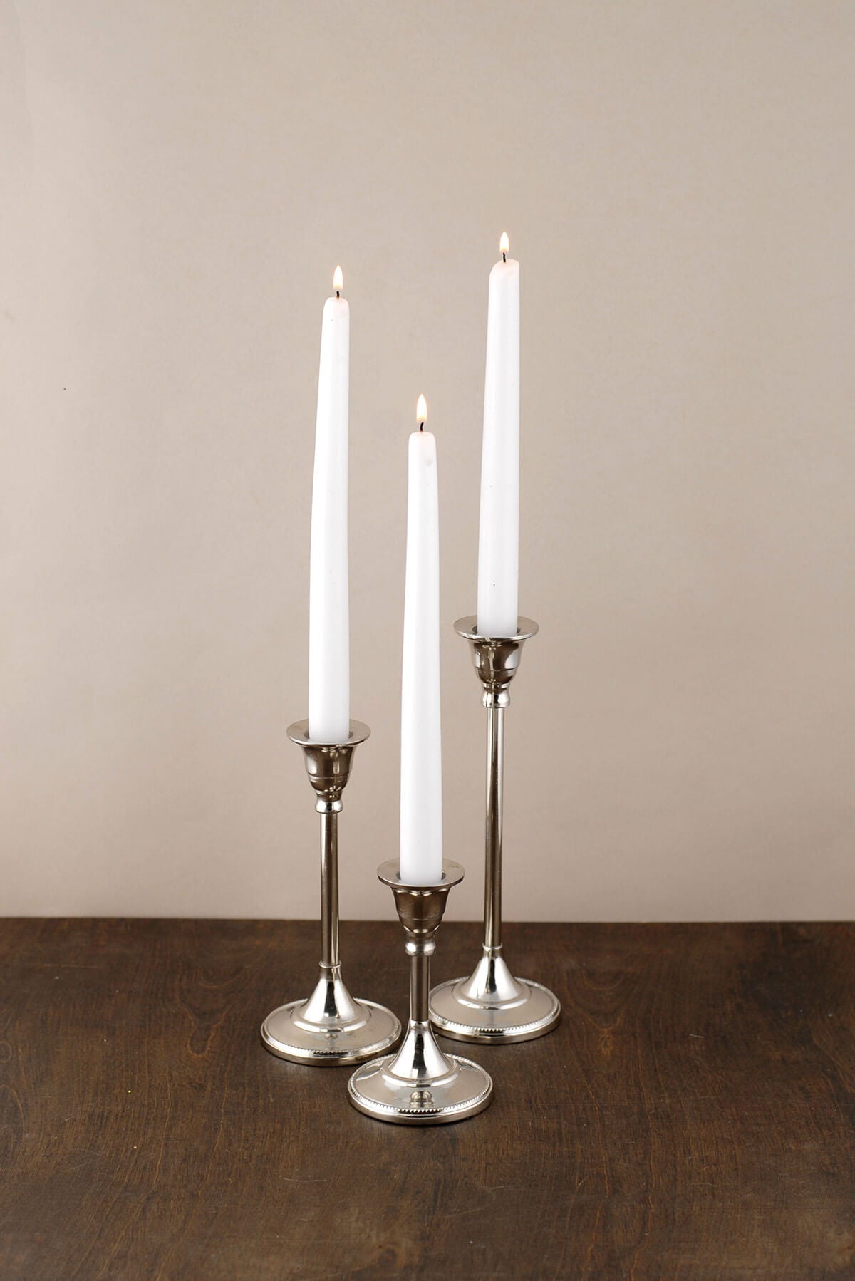 candlestick silver 5in