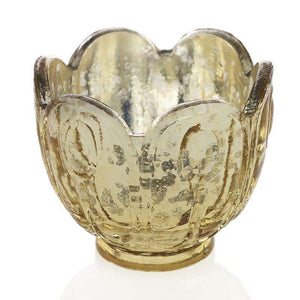 1 of 5: Gold Carraway Votive Holders Set of 6