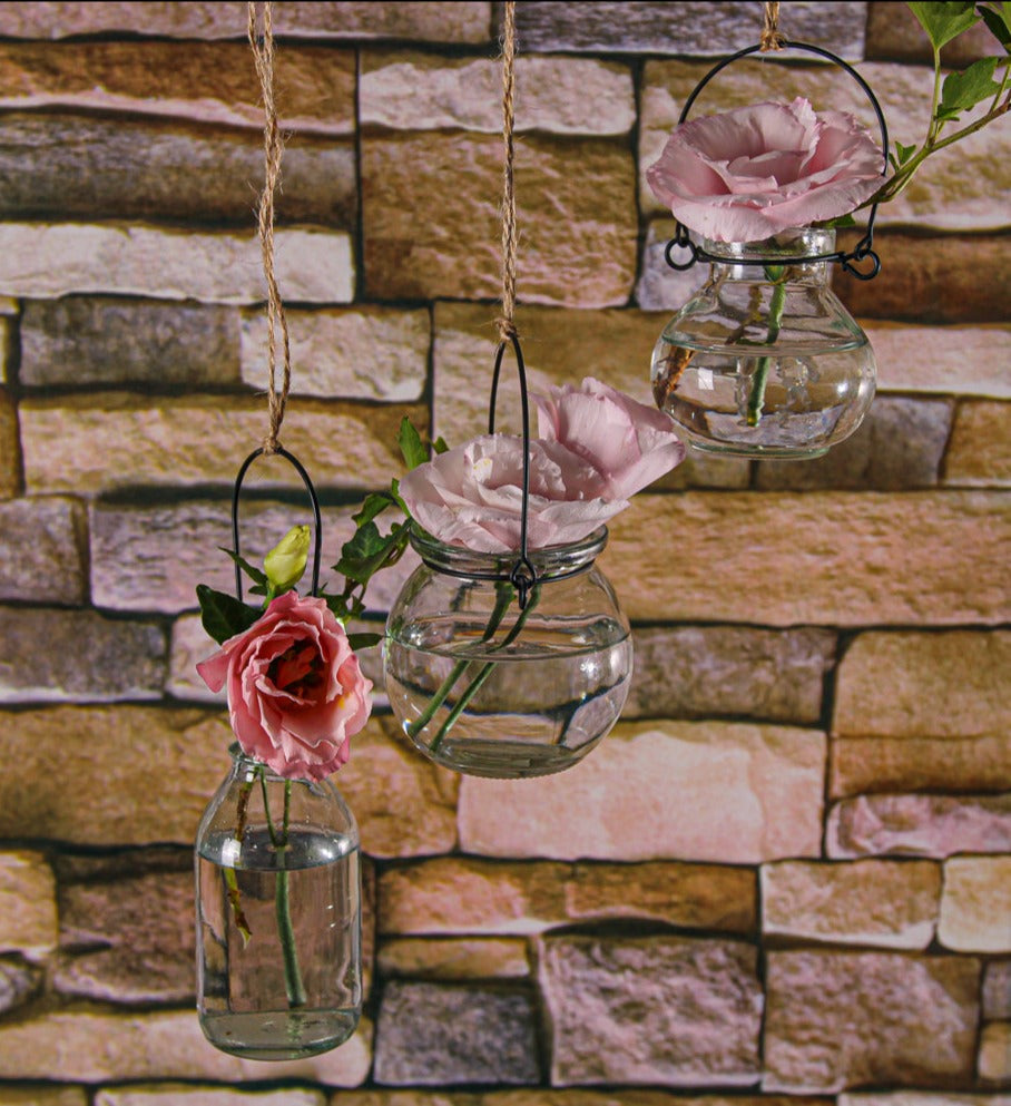 Richland Bubble Hanging Glass Vase Set of 48 - view 4