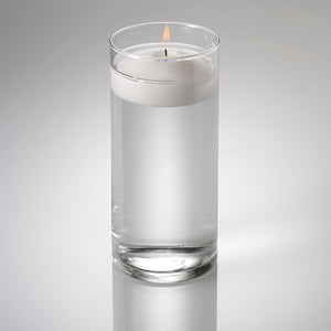 3 of 3: eastland cylinder floating candle holder 3 25 x7 5 set of 12