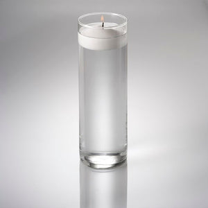 3 of 3: eastland cylinder floating candle holder 3 25 x10 5