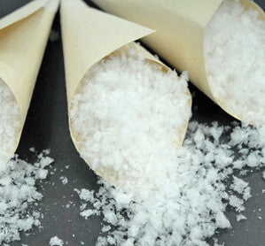 Eco Friendly Wedding Confetti White 4 QUARTS - view 1