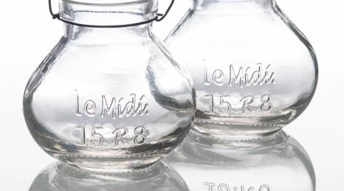 Richland Vintage Jar Hanging Glass Vase Set of 12 - view 4