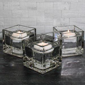 5 of 8: Richland Floating Candles 3" White Set of 96