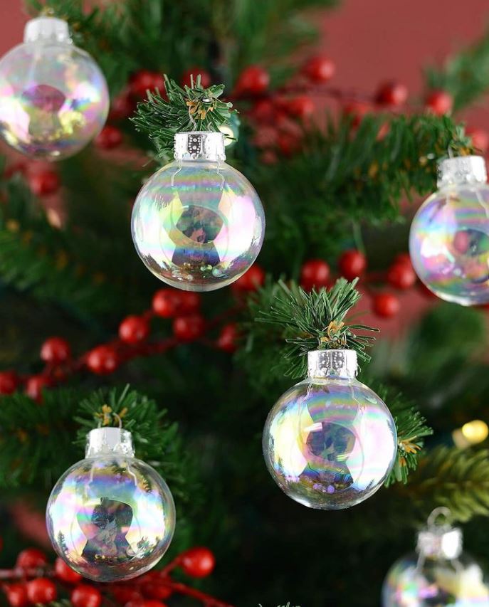 Richland Glass Ornaments 1.37” Set of 16