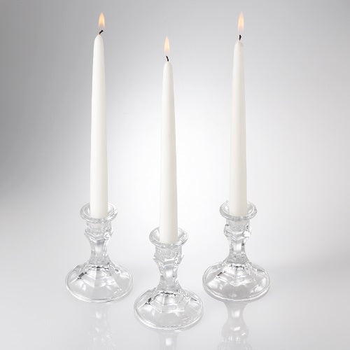 Richland Taper Candles 12" White Set of 10