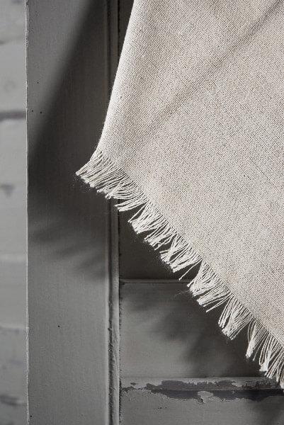 12 Linen Napkins with Fringe Edge 20in - view 4