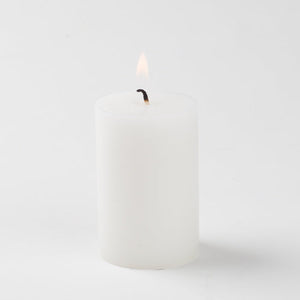1 of 5: Richland Pillar Candle 2"x3" White Set of 20